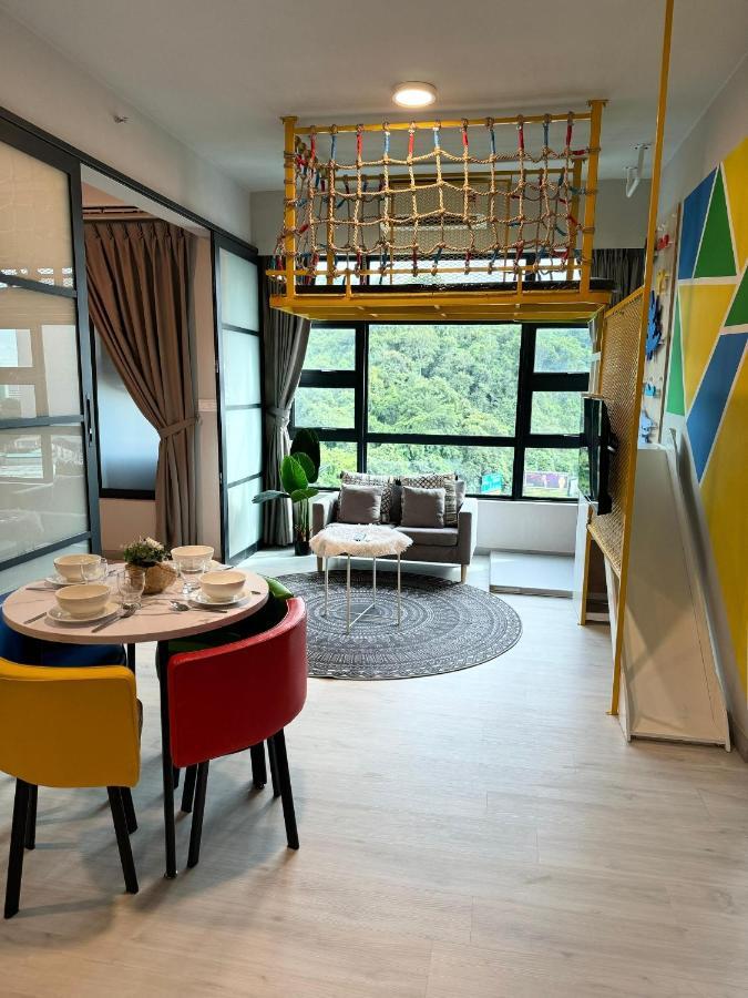 Apartment Jq#05 View Slide Loftbed 2r1b 5pax Near Suria Mall, Gaya St, Sicc